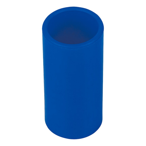 Replacement plastic sleeve, blue, for 17 mm power socket - Sleeve (other)