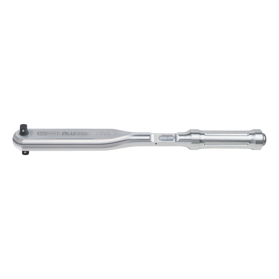 1/2 inch torque wrench, 20–120 Nm, right-left tightening, double square - ALUTORQUEprecision torque wrench