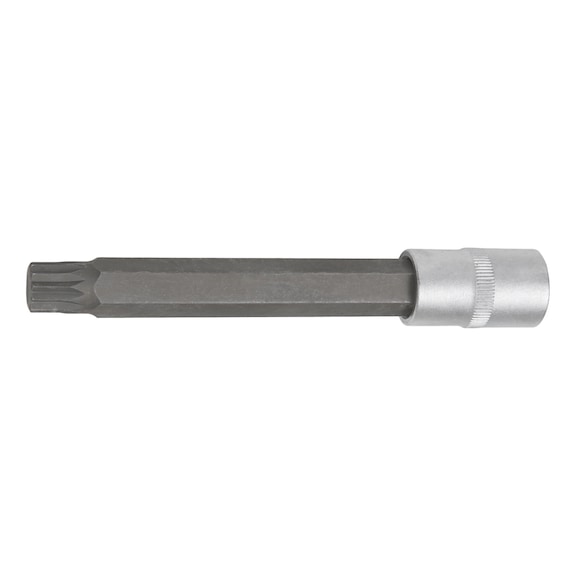 1/2 inch bit socket XZN M5, length 140 mm - 1/2 inch bit socket XZN