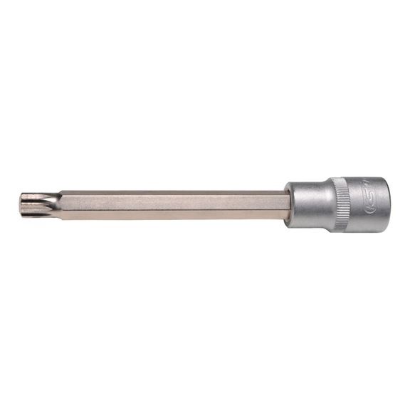 1/2 inch bit socket XZN, M10, 140 mm - 1/2 inch bit socket XZN