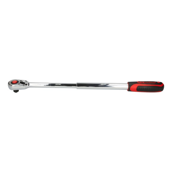 KS TOOLS 1/2 inch CHROMEplus telescopic reversible ratchet, 36 teeth - KS TOOLS Ratchet (stepped spanner)