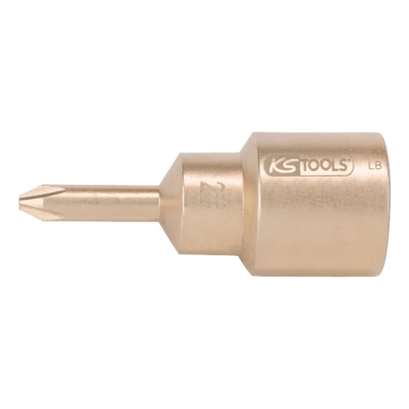 BRONZEplus bit socket 1/2 inch PH4 - BRONZEplus bit socket