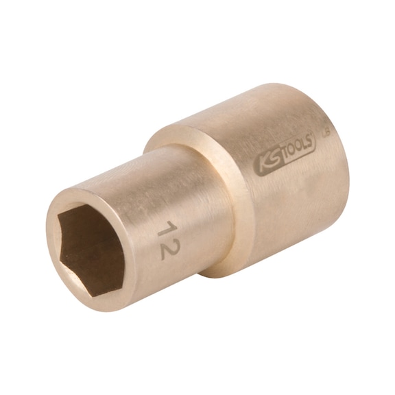 BRONZEplus socket 1/2 inch hexagonal 13/32 inch - 1/2 inch BRONZEplus socket