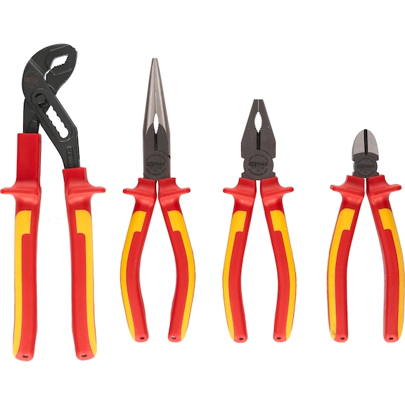 ERGOTORQUE VDE pliers set, 4-piece variant 1 - Pliers set