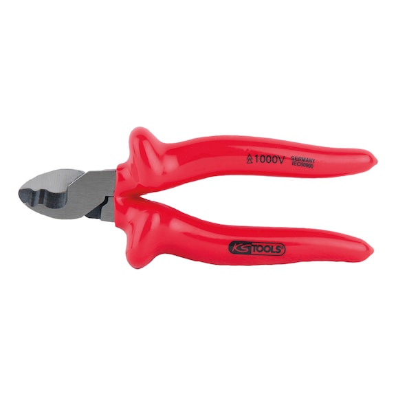 1000V one-handed cable cutter, 165mm - 1000V one-hand cable cutter