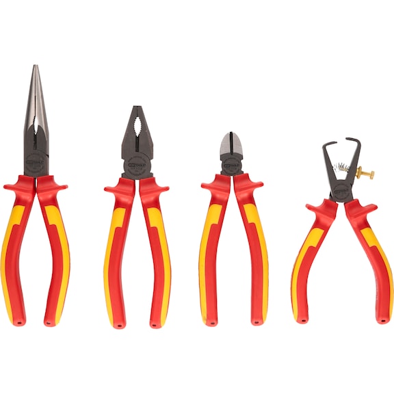 ERGOTORQUE VDE pliers set, 4-piece variant 2 - Pliers set