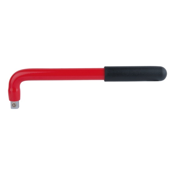 1/2 inch angle socket wrench with protective insulation - Drive unit (manually operated, socket wrench insert)