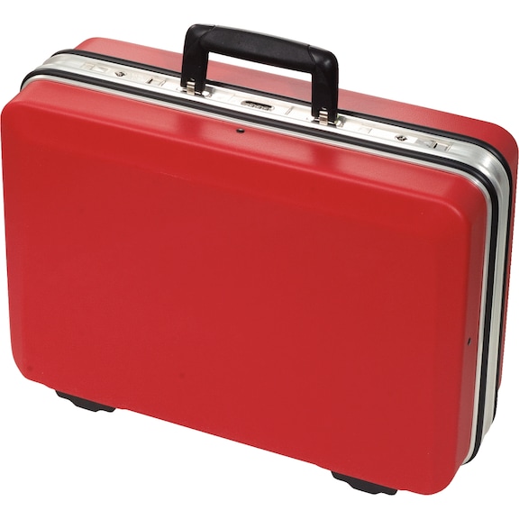 Hard-shell case, empty, red - ABS hard-shell case