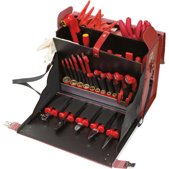 Professional electrician's tool set, 53 pieces - Electrical/electronic components (automotive, other)