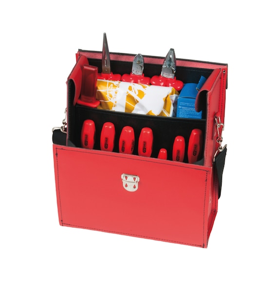 Tool set with insulated tools, 14 pieces - Multifunctional tool