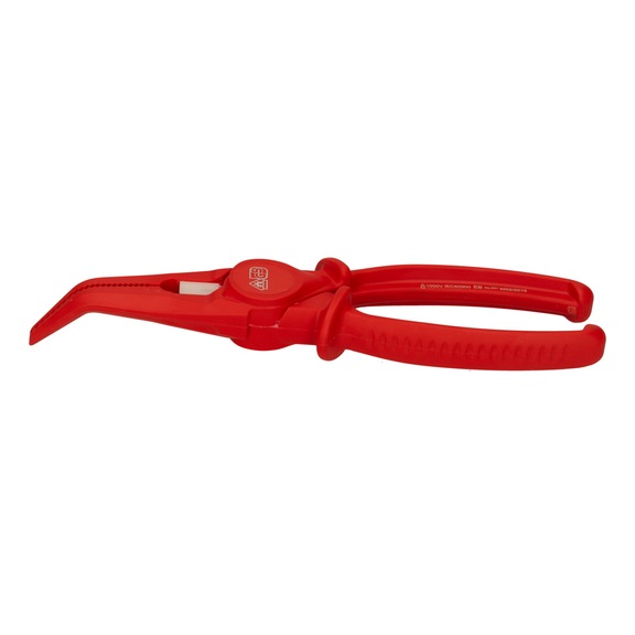 KS TOOLS Plastic telephone pliers with protective insulation, 195 mm - Telephone pliers