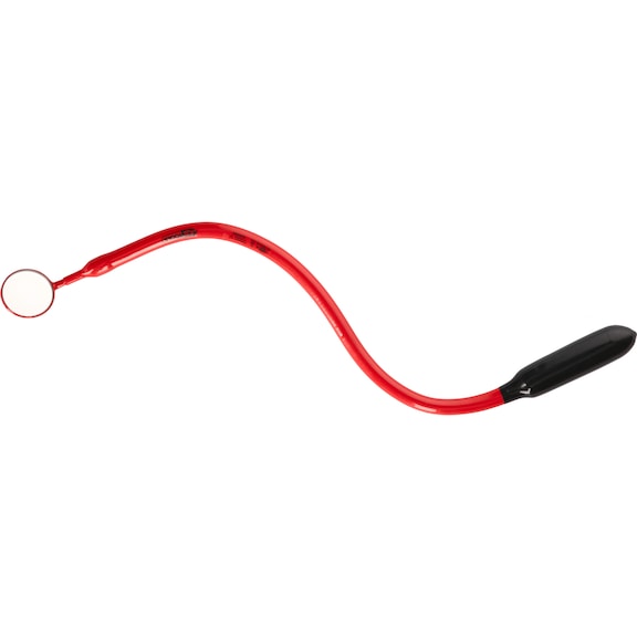 Viewing mirror with protective insulation, 54 mm, 4x magnification - Inspection mirror