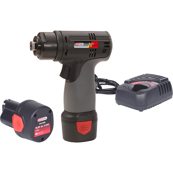 Cordless sander, 3,200 rpm, 10.8 V, with 2 batteries and 1 charger - Cordless grinder
