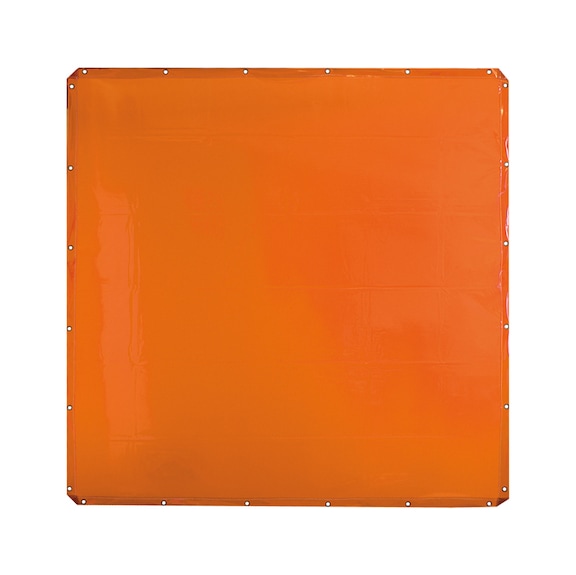 Welding protection tarpaulin, orange - Welding protective tarpaulin