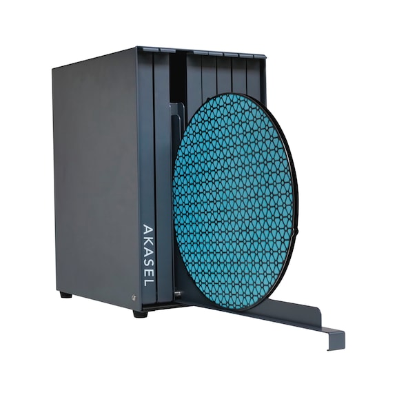 AKASEL - Disc cabinet with 16 compartments