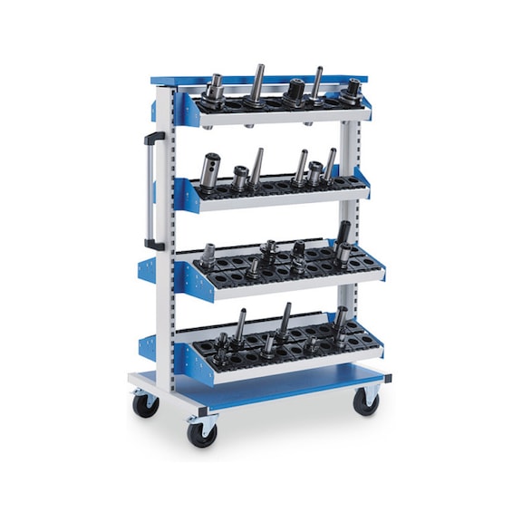 CNC-Bestückungswagen, CNC-Werkzeugaufnahmeböden 4 x breit und 4 x schmal - Transportwagen, Rollwagen (Sonstige)