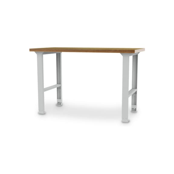 Row workbench width 1500 mm, infinitely height-adjustable - Workbench (workshop)