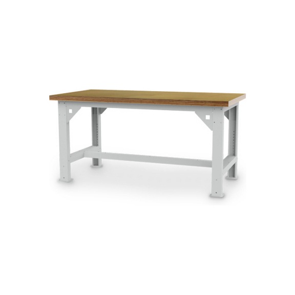 Schwerlasttisch Breite 2000 mm, Traglast 1000 kg, höhenverstellbar - Werkbank (Werkstatt)