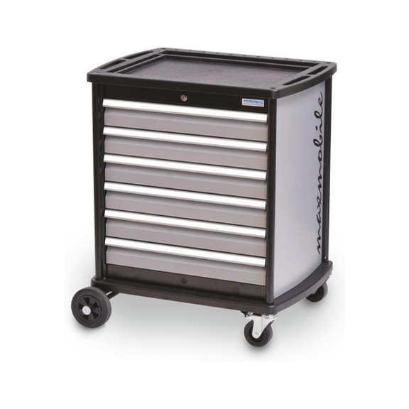 Mobile tool trolley Maxmobile 2, width 780 mm, 6 x drawer - Workshop trolley