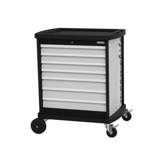 Mobiler Werkzeugwagen Maxmobile 2, Breite 780 mm, 7 x Schublade - Werkstattwagen