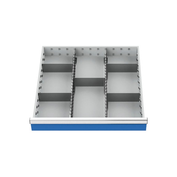 Drawer division R 24-24 with metal division for front 150 mm, 135A - Drawer partition (workshop)