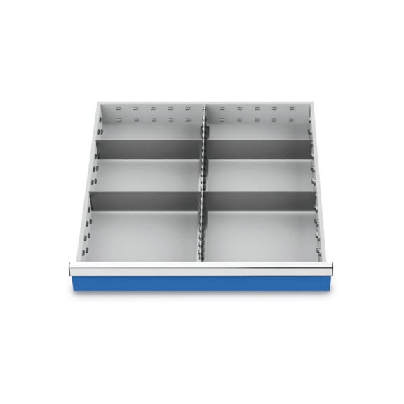 Drawer divider R 24-24 with metal divider for front 150 mm, 144BLH150A - Drawer partition (workshop)