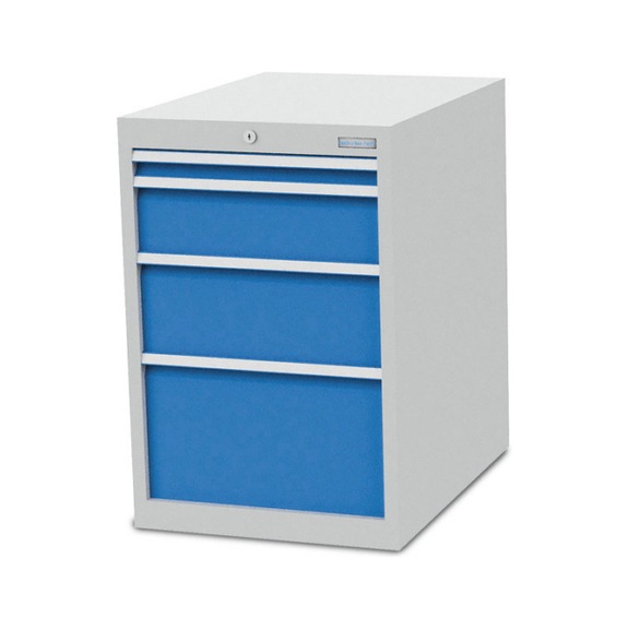 Drawer cabinet depth 736, R 18-24, 4 x drawer - Cupb. with drawers (storage equip., workshop)