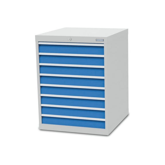 Schubladenschrank Tiefe 736, R 24-24, 8 x Schublade - Schubladenschrank (Lagereinrichtung, Werkstatt)