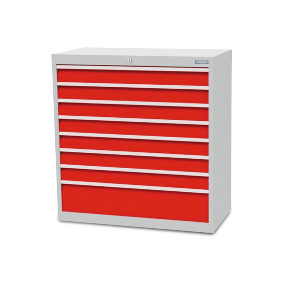 Drawer cabinet depth 500, R 36-16, 8 x drawer - Cupb. with drawers (storage equip., workshop)