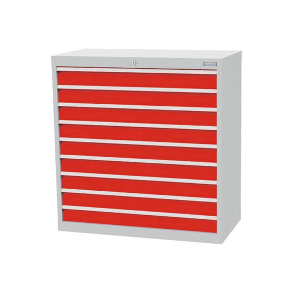 Drawer cabinet depth 500, R 36-16, 9 x drawer - Cupb. with drawers (storage equip., workshop)