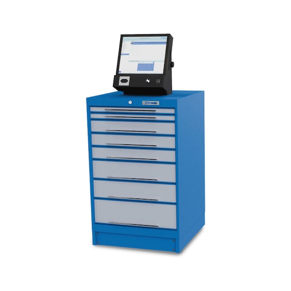 BEDRUNKA HIRTH TSS- Grundmodul Tiefe 725 mm, R 24-24, 8 x Schublade - Schubladenschrank (Lagereinrichtung, Werkstatt)