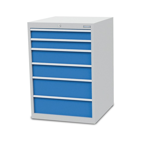 Schubladenschrank Tiefe 736, R 18-24, 8 x Schublade, 500/0222V10A - Schubladenschrank (Lagereinrichtung, Werkstatt)