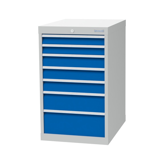 Schubladenschrank Tiefe 736, R 18-24, 7 x Schublade, 590/2311V10A - Schubladenschrank (Lagereinrichtung, Werkstatt)