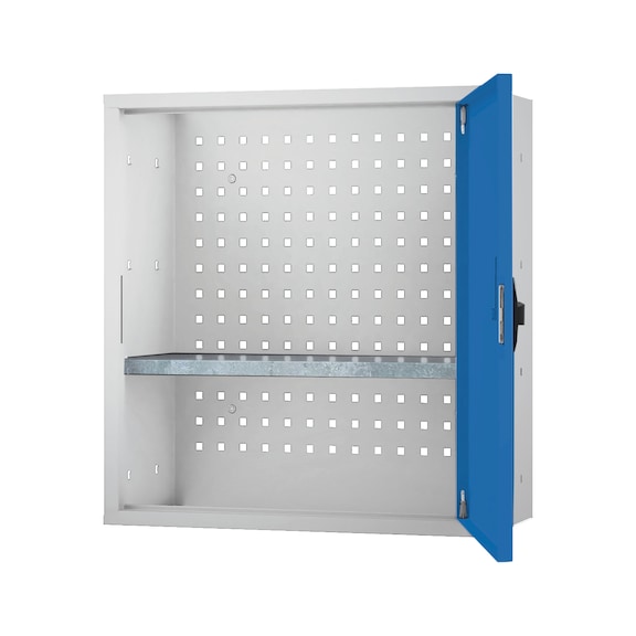 Wall cabinet with one hinged door Width 555 mm - Wing door cabinet