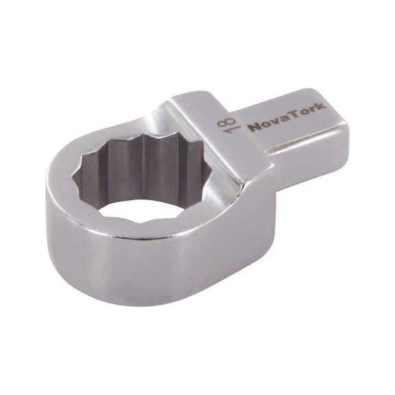 NOVATORK spanner closed 18 mm QH1418 - Insert for torque tool