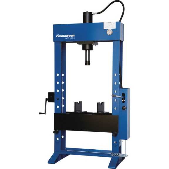 METALLKRAFT Hydraulische Werkstattpresse WPP 30 BK - Hydraulische Werkstattpresse WPP