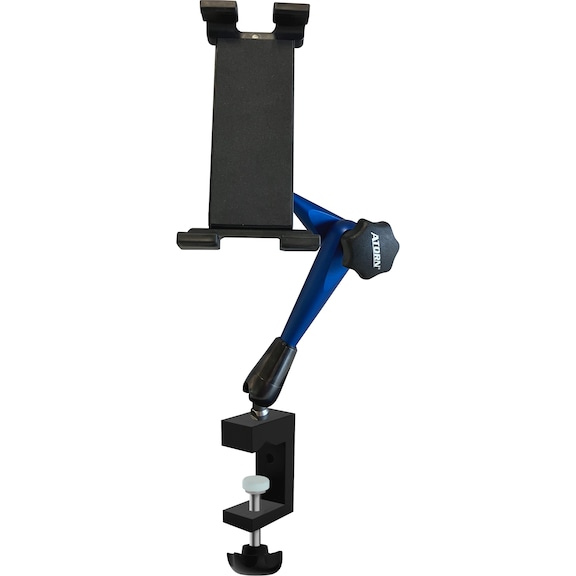 ATORN 3D articulated arm 280 mm with tablet holder, table clamp - 3D articulated stand for assembly holder, "3rd hand"