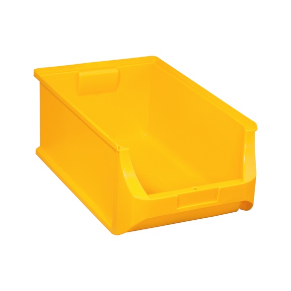 ALLIT ProfiPlus Box 5 yellow stackable storage bin, PP, TÜV/GS, 23 l - 