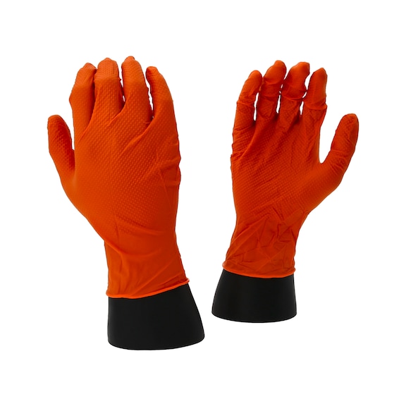 Nitrile gloves, M, pack of 100 - Nitrile gloves