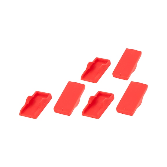 KS TOOLS Protective jaws for pliers wrench, 3 pairs, 180 mm - Safety jaws for pliers wrenches