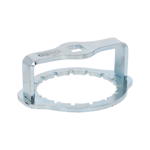 1/2 inch oil filter wrench D:74 mm / 15 grooves for Opel - Oil filter wrench