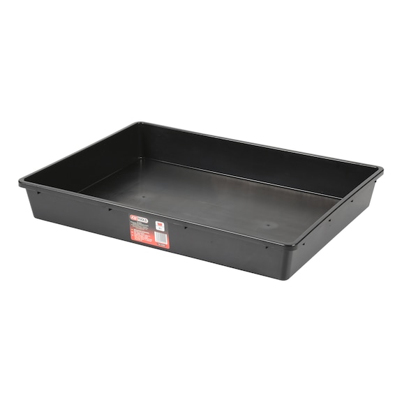 KS TOOLS multi-purpose tray, 18 litres, extra flat - Collection tank