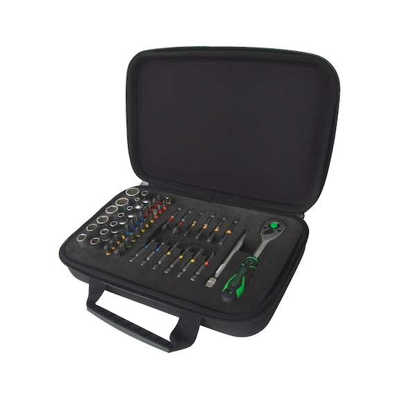 KS TOOLS COMPETITION mini bit socket set, 51 pcs - COMPETITION mini bit socket set