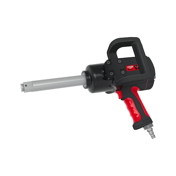 KS TOOLS 1-inch THE DEVIL high-performance pneumatic impact wrench, 4050 Nm, 443 mm - 1" high-performance pneumatic impact wrench