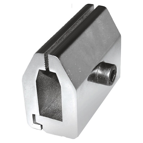 SAUTER screw clamp AC 03 up to 5 kN Width 20 mm Clamping width 4.5 mm 2 pieces - Clamps & clamps