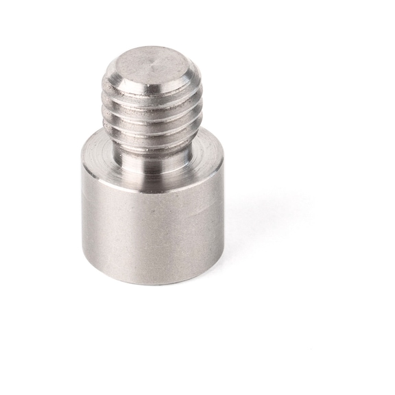 SAUTER adapter AFM 07 Male thread M10 Threaded hole M6 Material steel - adapter