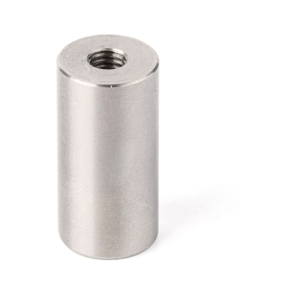 SAUTER adapter AFM 15 Threaded hole M12 Threaded hole M6 Material steel - adapter