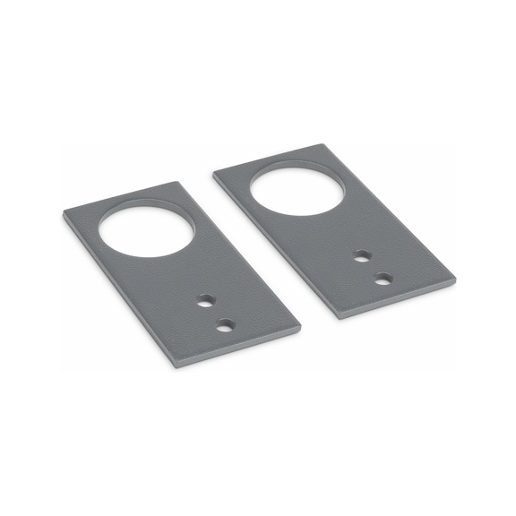 KERN pair of foot plates BFS-A06N 160×80×6 mm Material steel, painted - Foot plates