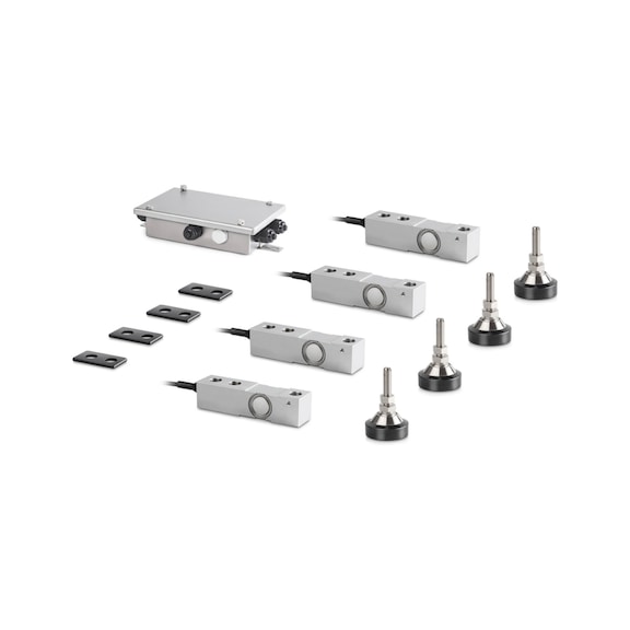 SAUTER scale kit CW 1500R Weighing range 1500 kg - Scale kit CW R