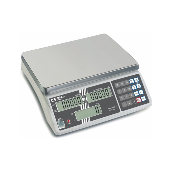 KERN counting scale CXB 3K1NM Weighing range 3000 g Reading 1 g - Counting scale CXB